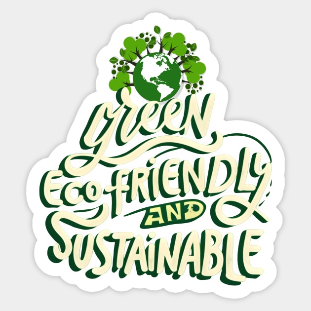 green, eco friendly and sustainable Sticker by Double You Store